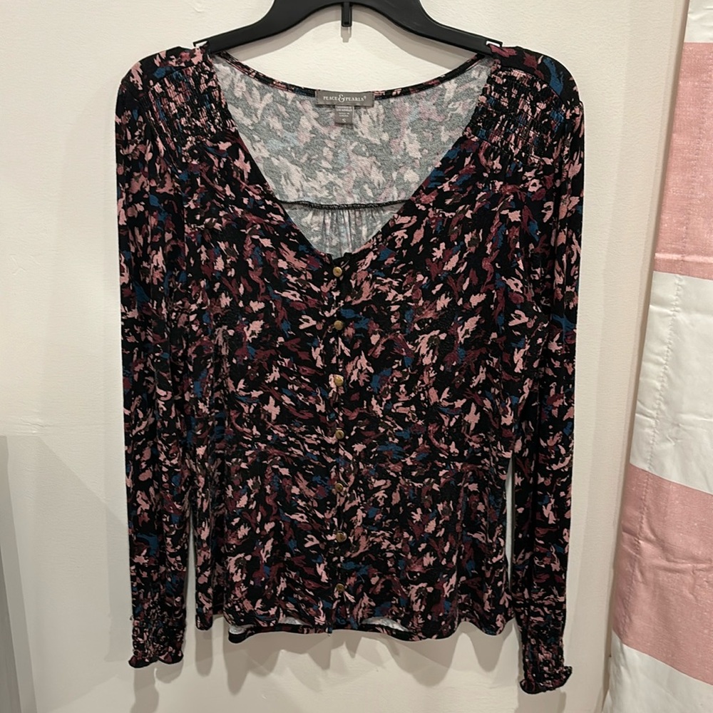 Multi colored blouse